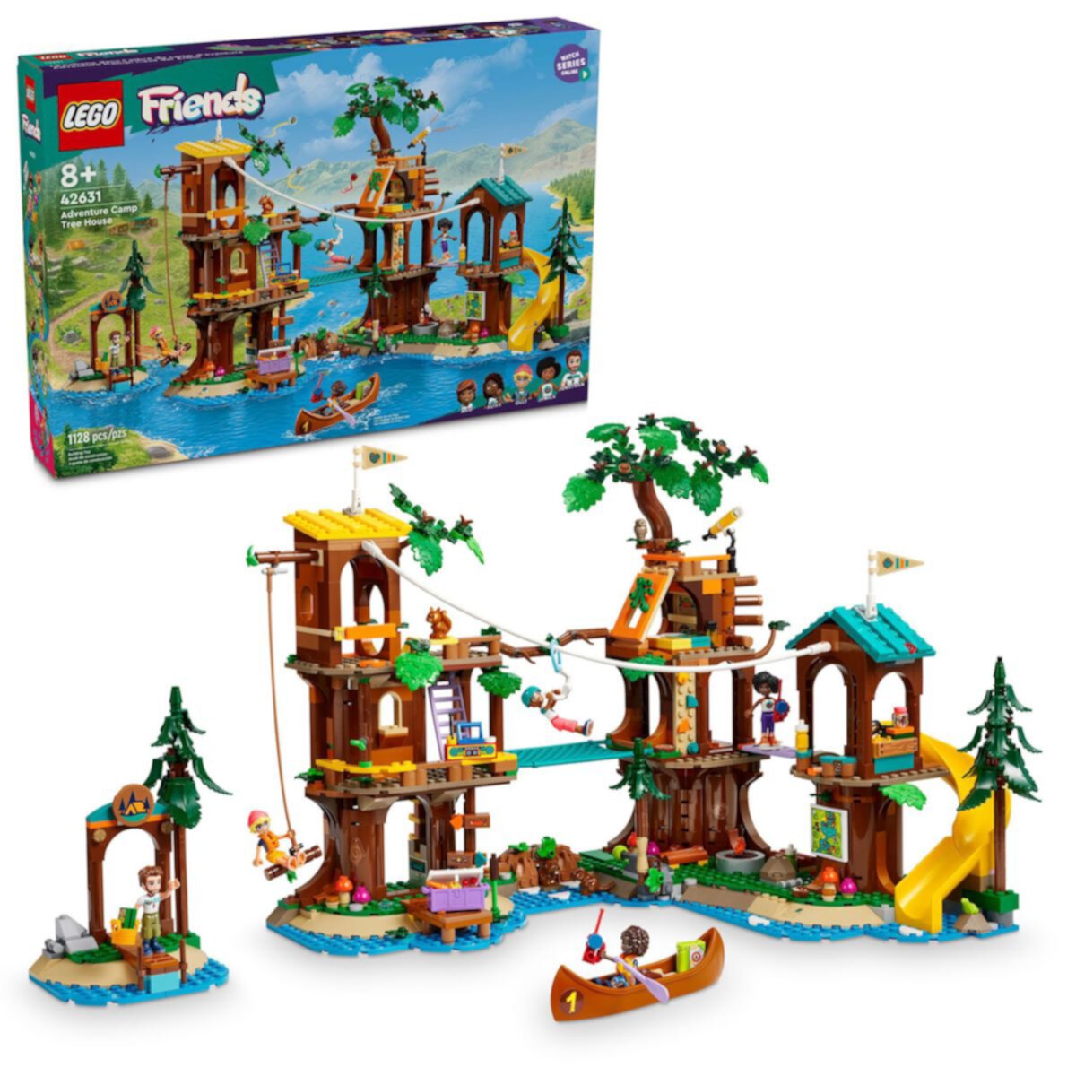 Набор игрушек Lego Friends Adventure Camp Tree House 42631 Lego