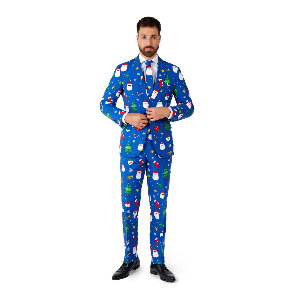 Мужской Костюм OppoSuits Holiday Festivity Red Suit OppoSuits