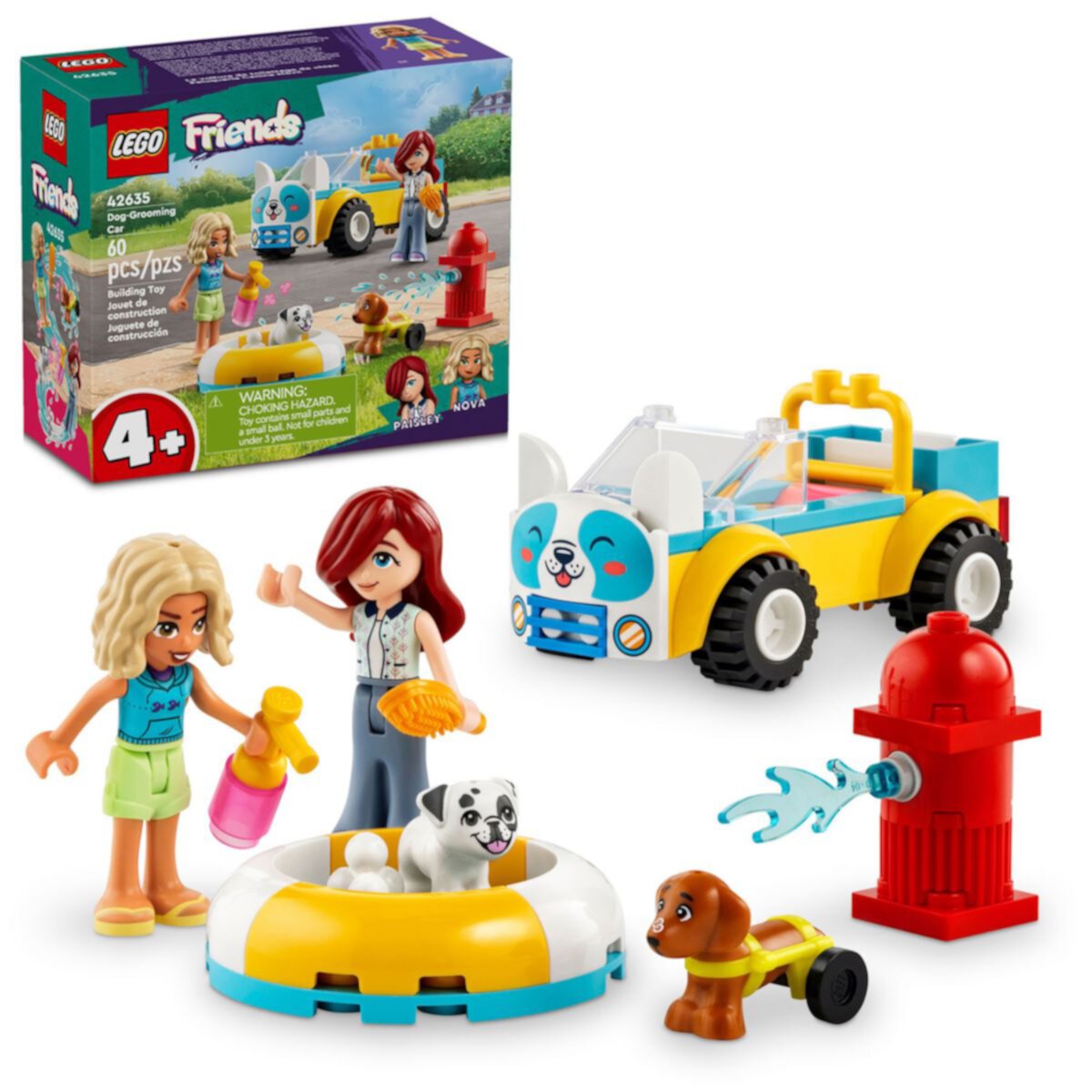 Набор игрушек Lego Friends Автомобиль для ухода за собаками 42635 Lego