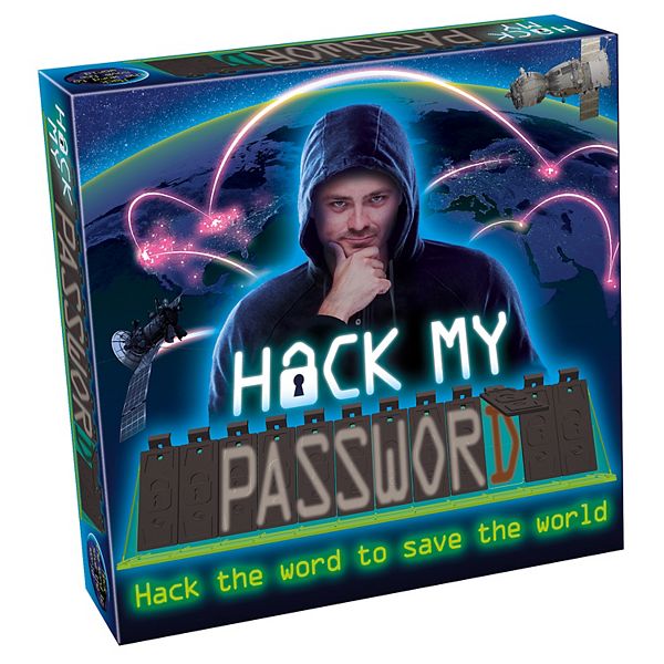 Игра Tactic Hack My Password для детей от 8 лет, 50 карт, 2 щита, маркеры, компактный дизайн Tactic