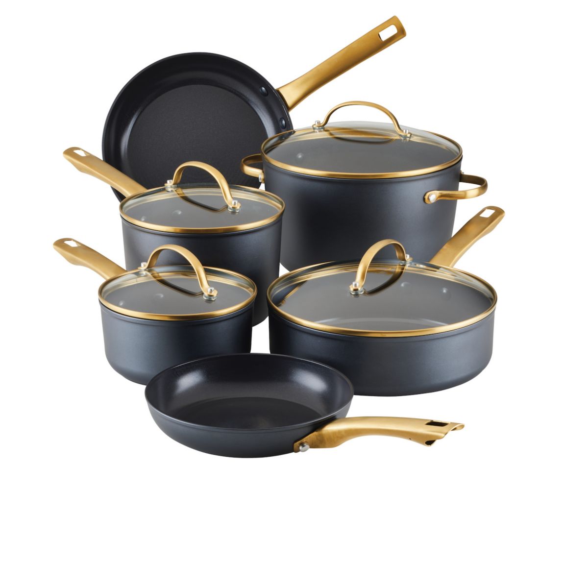 Farberware® Forged Induction 12 pc Ceramic Nonstick Cookware Set Farberware