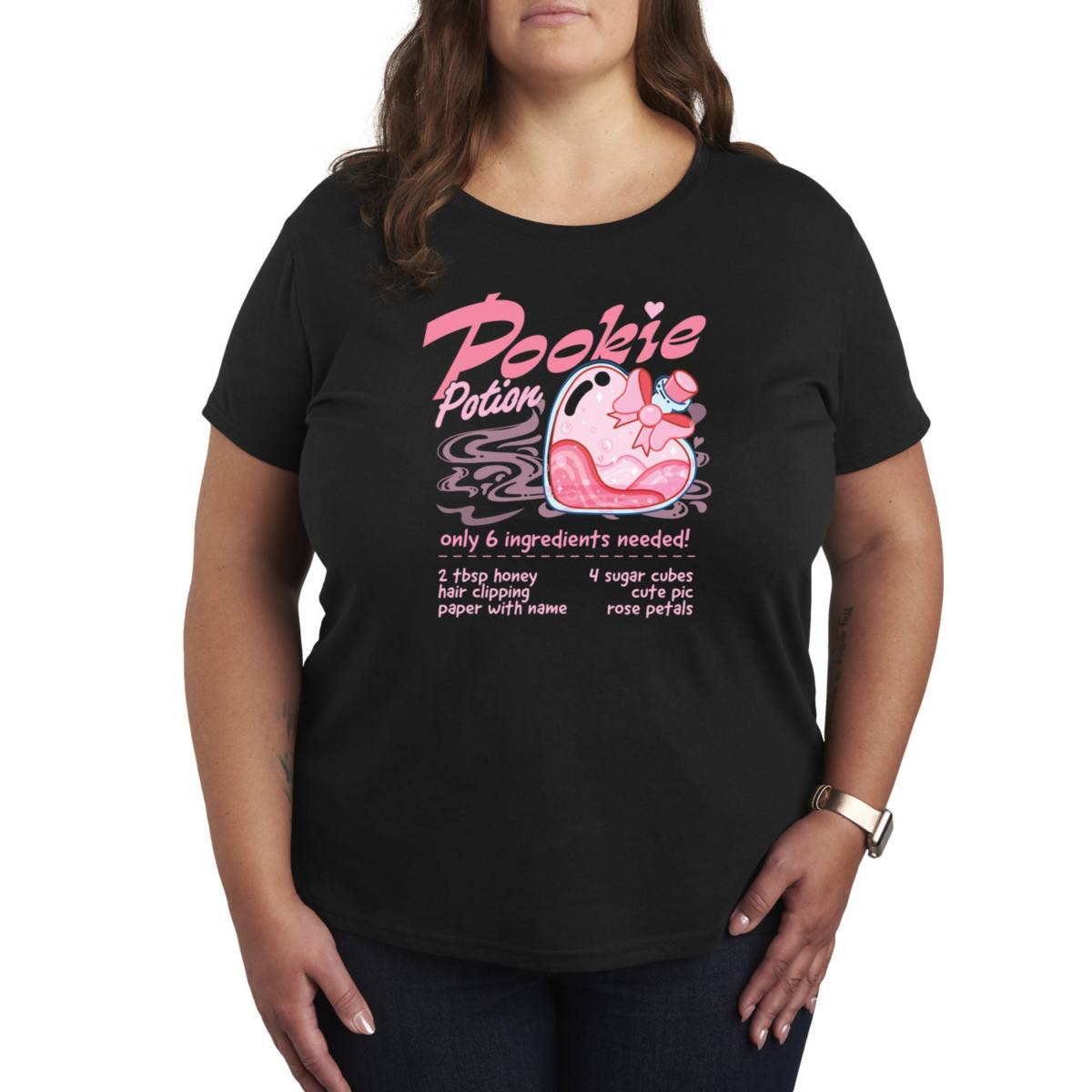 Женская Футболка Unbranded Plus Size Pookie Potion Unbranded