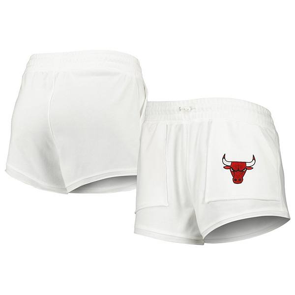 Женские шорты Chicago Bulls Sunray из мягкого французского трикотажа Terry с вышитым логотипом Unbranded