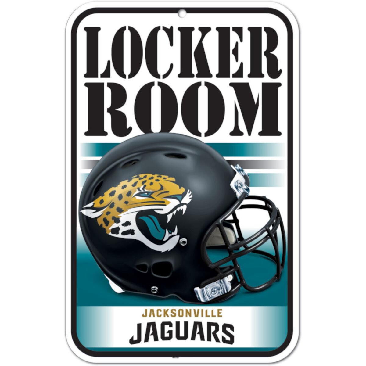 WinCraft Jacksonville Jaguars 11&#34; x 17&#34; Indoor/Outdoor Sign Unbranded