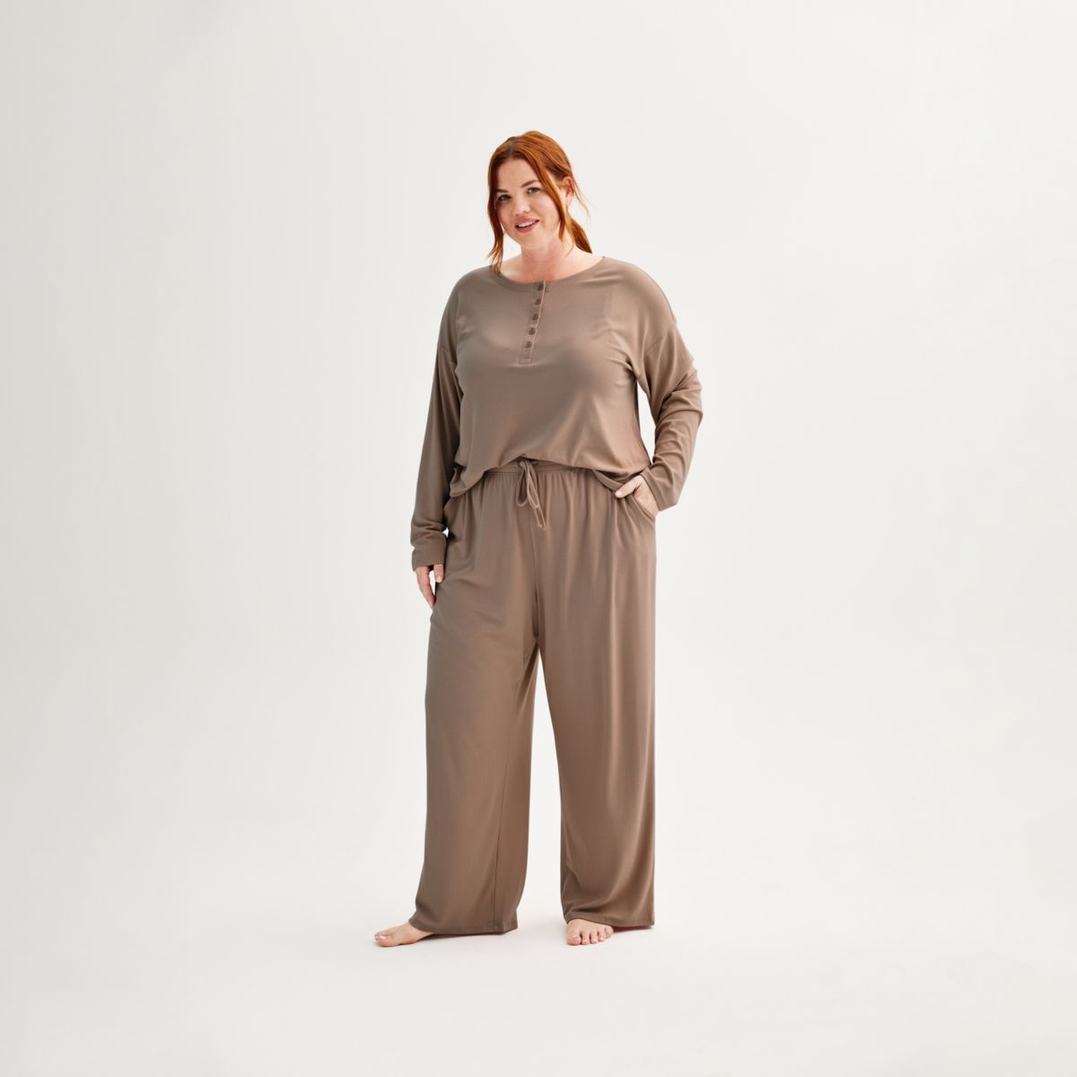 Женские Пижамные брюки и шорты SONOMA Plus Size SONOMA