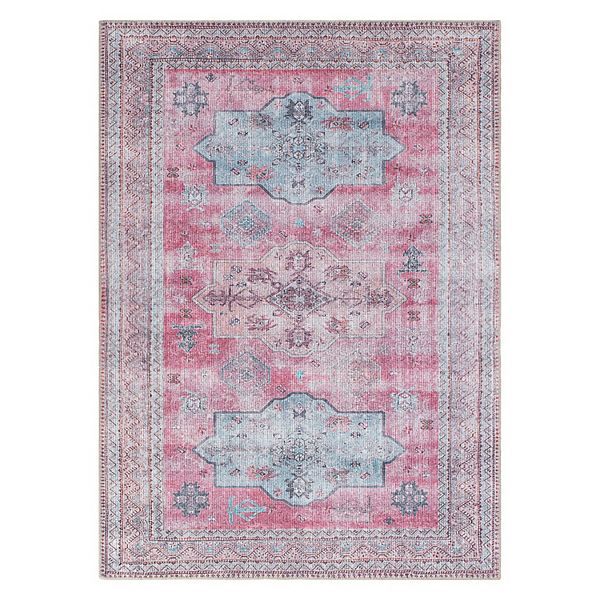 World Rug Gallery Distressed Transitional Bohemian Area Rug World Rug Gallery