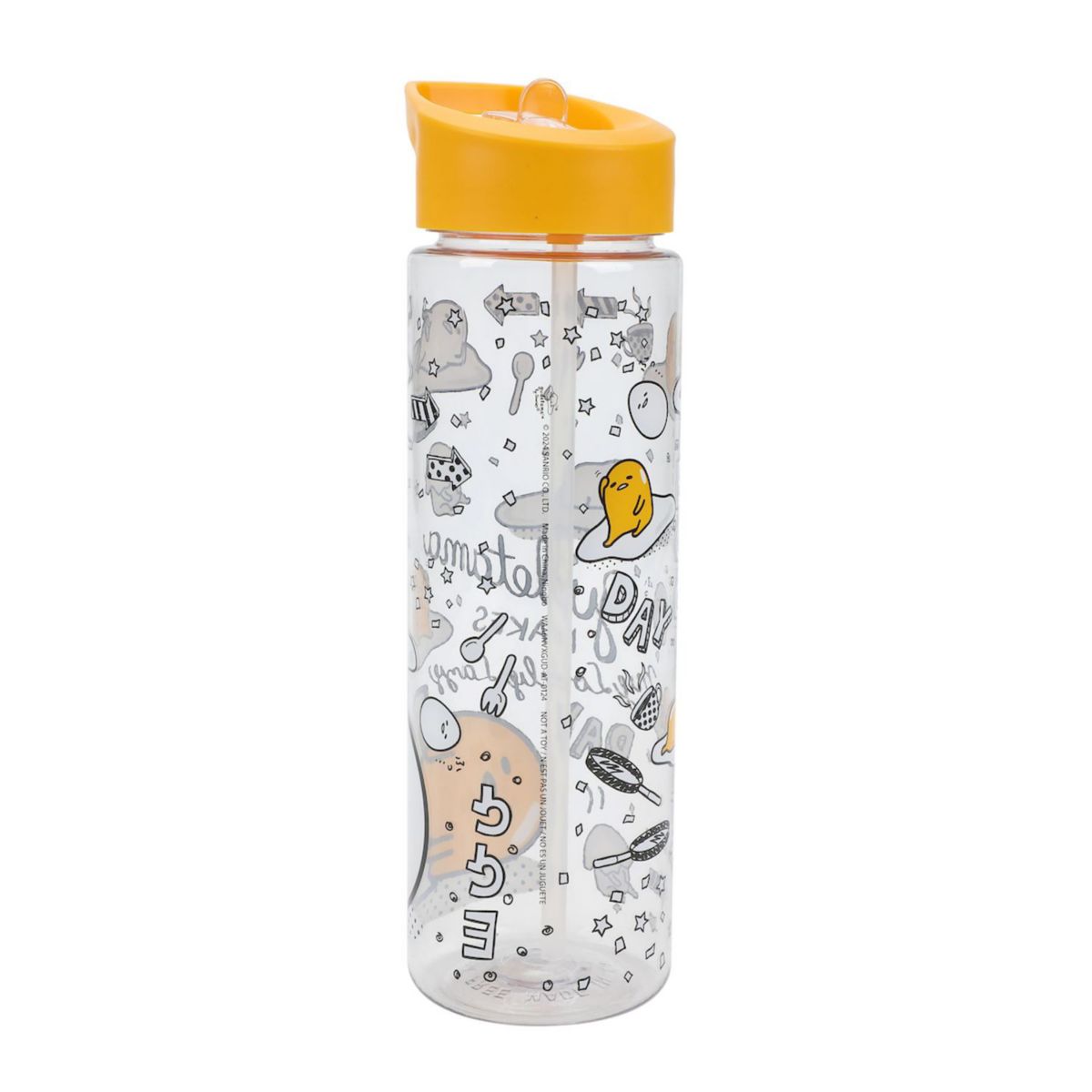 Gudetama 24 oz Plastic Water Bottle Licensed Character