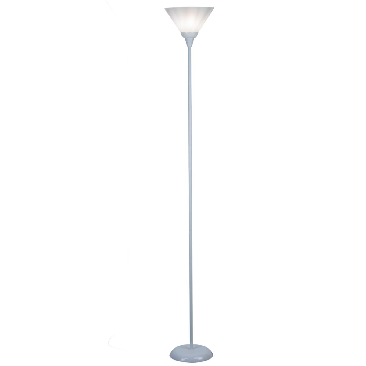 Mary Floor Lamp with White Cone Shade LIGHTACCENTS