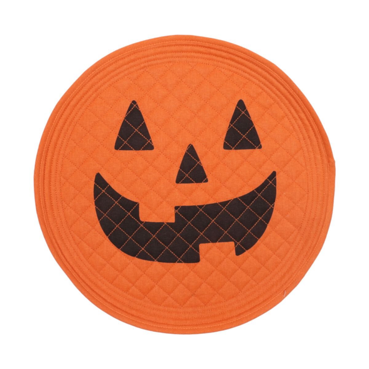 Celebrate Together™ Halloween Pumpkin Quilted Reversible Placemat Celebrate Together