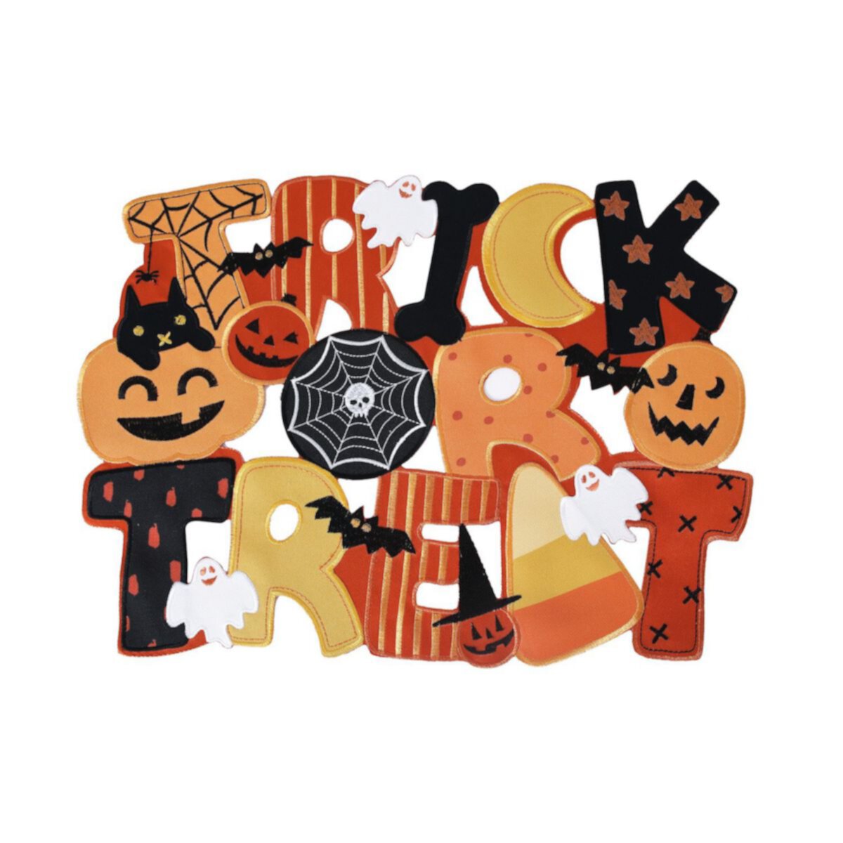 Celebrate Together™ Halloween Trick or Treat Cutout Table Placemat Celebrate Together