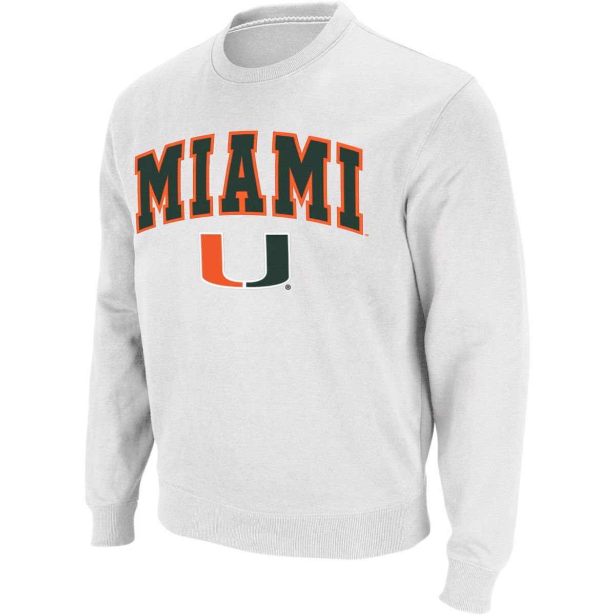 Мужская Футболка Colosseum Miami Hurricanes Arch & Logo Colosseum