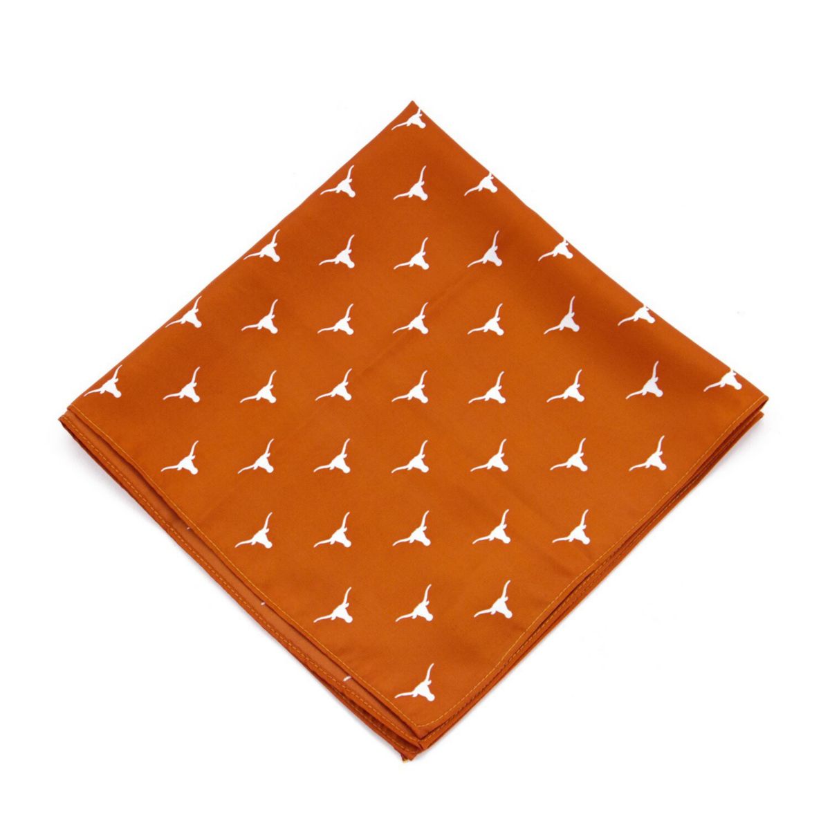 Галстук Texas Longhorns Kerchief Pocket Square Unbranded