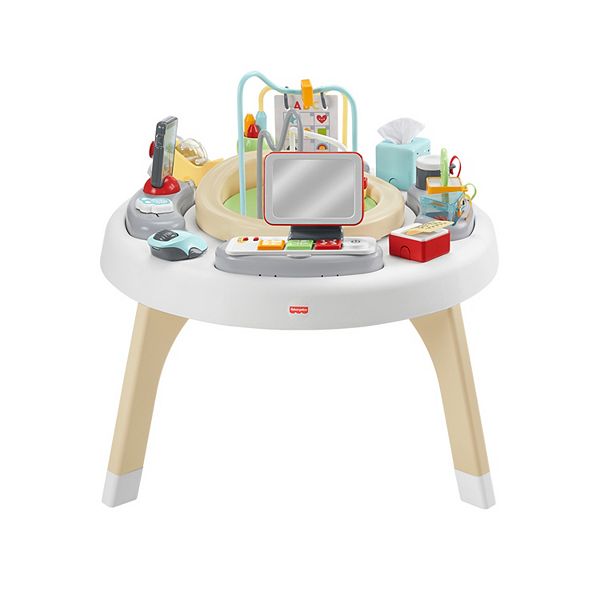 Fisher-Price Learning Toy 2-in-1 Like a Boss Infant Activity Center and Toddler Play Table Fisher-Price