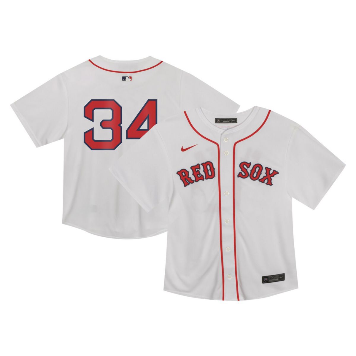 Детская Футболка Nike David Ortiz White Boston Red Sox Nike