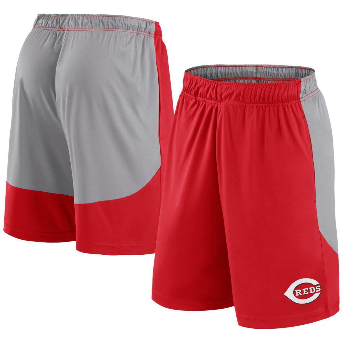 Мужские Спортивные шорты Fanatics Красные/Серые Cincinnati Reds Go Hard Fanatics Brands - White Label