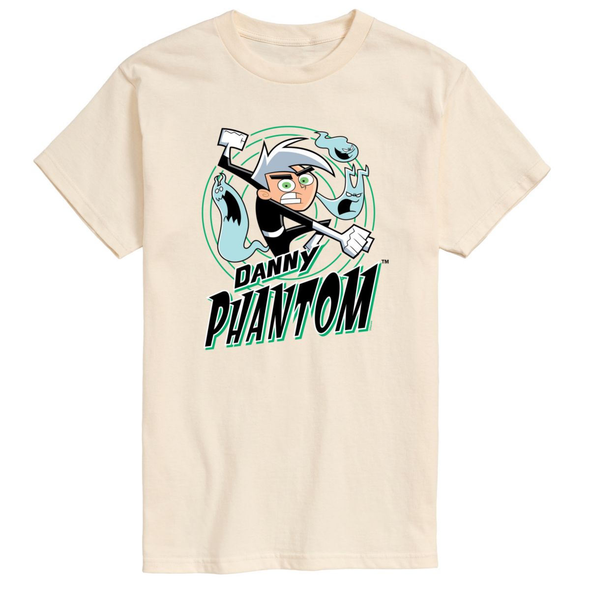 Мужская Футболка Nickelodeon Danny Phantom Ghost Logo Nickelodeon