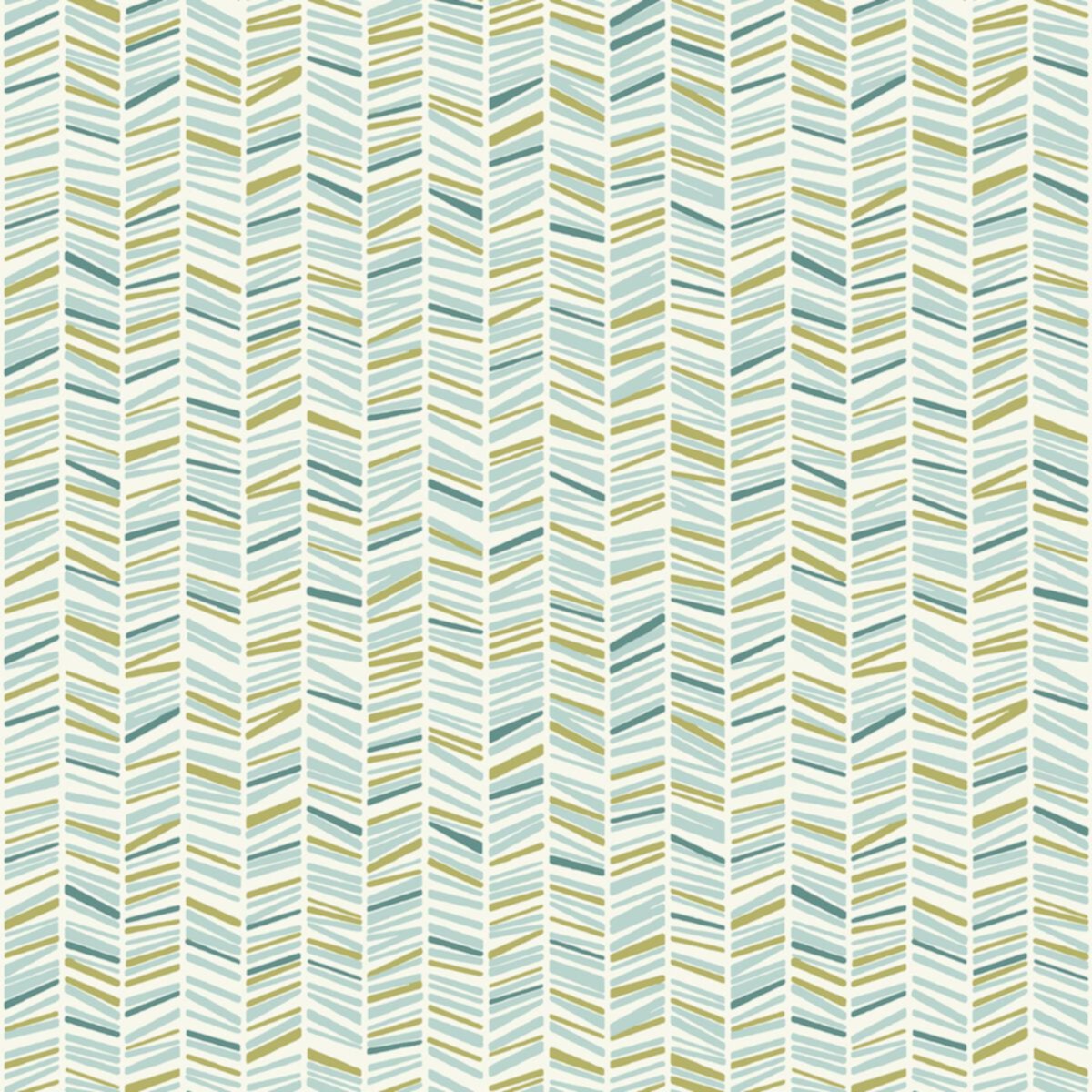 WallPops Ivan Broken Chevron Peel and Stick Wallpaper WallPops