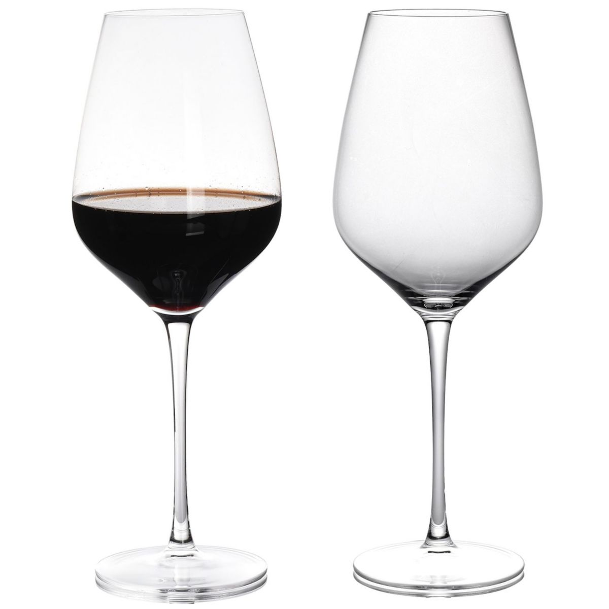 Hand Blown Cabernet Sauvignon Wine & Champagne Glasses Bruntmor