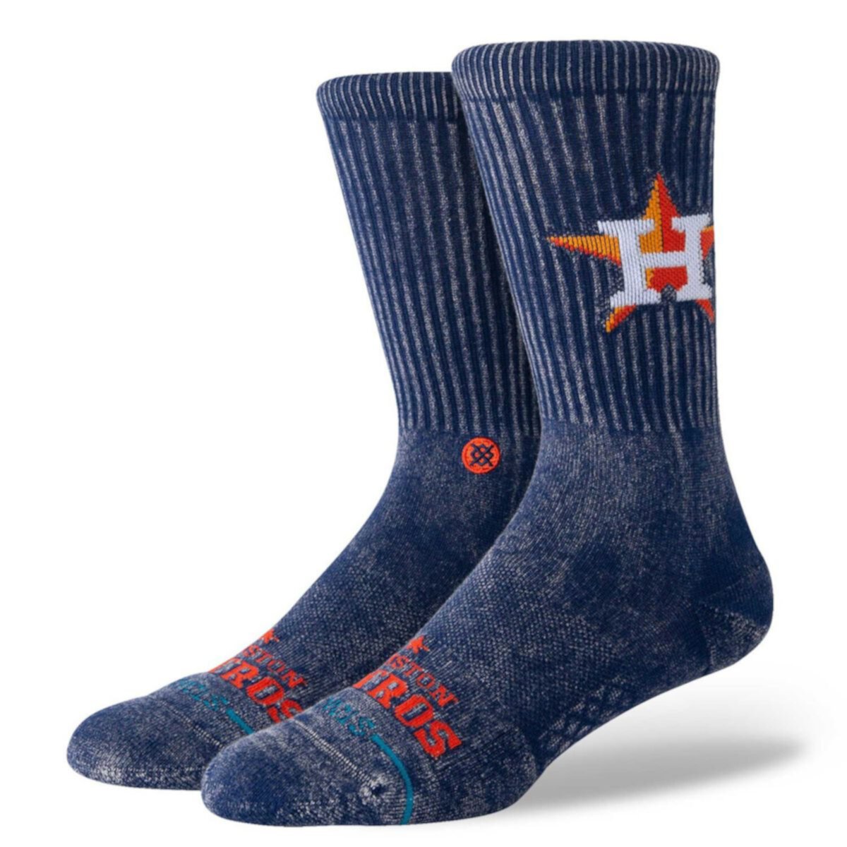 Мужские носки Stance Houston Astros Fade с поддержкой свода стопы и мягкой амортизацией Stance