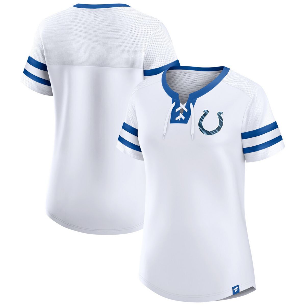 Женская Футболка Fanatics Sunday Best Lace-Up Indianapolis Colts Fanatics Brands - White Label