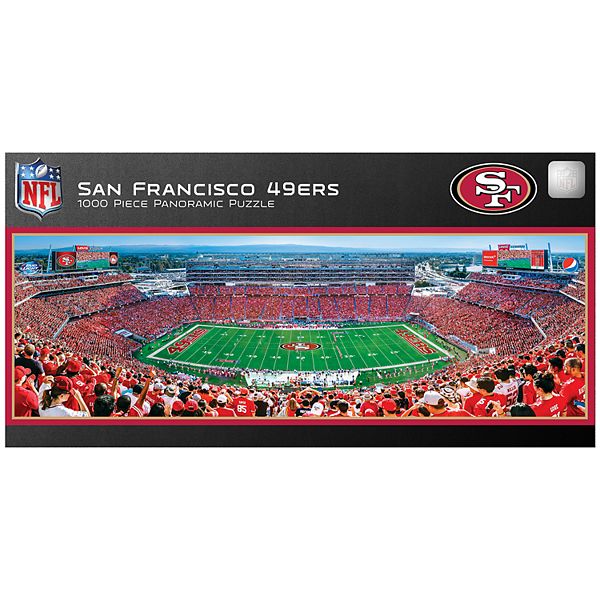 Панорамная головоломка San Francisco 49ers, 1000 элементов, 33 см x 48 см Unbranded