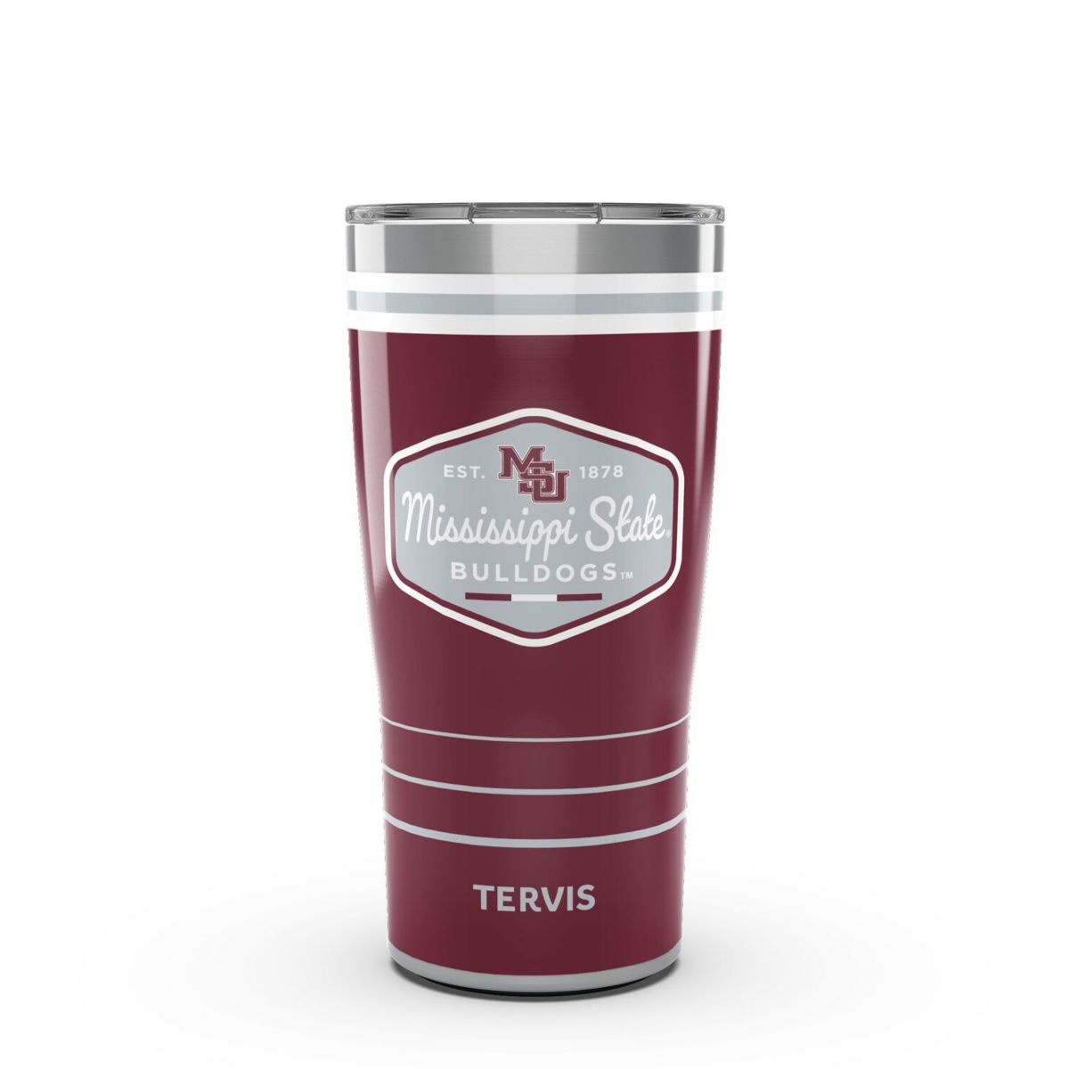 Tervis Mississippi State Bulldogs 20oz. Vintage DuraPrint™️ Stainless Steel Travel Tumbler Tervis