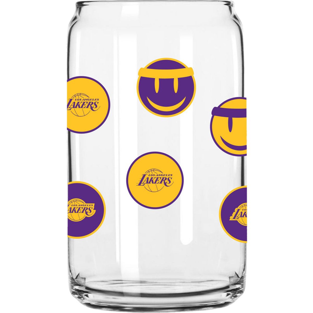 Los Angeles Lakers 16oz. Smiley Can Glass Unbranded