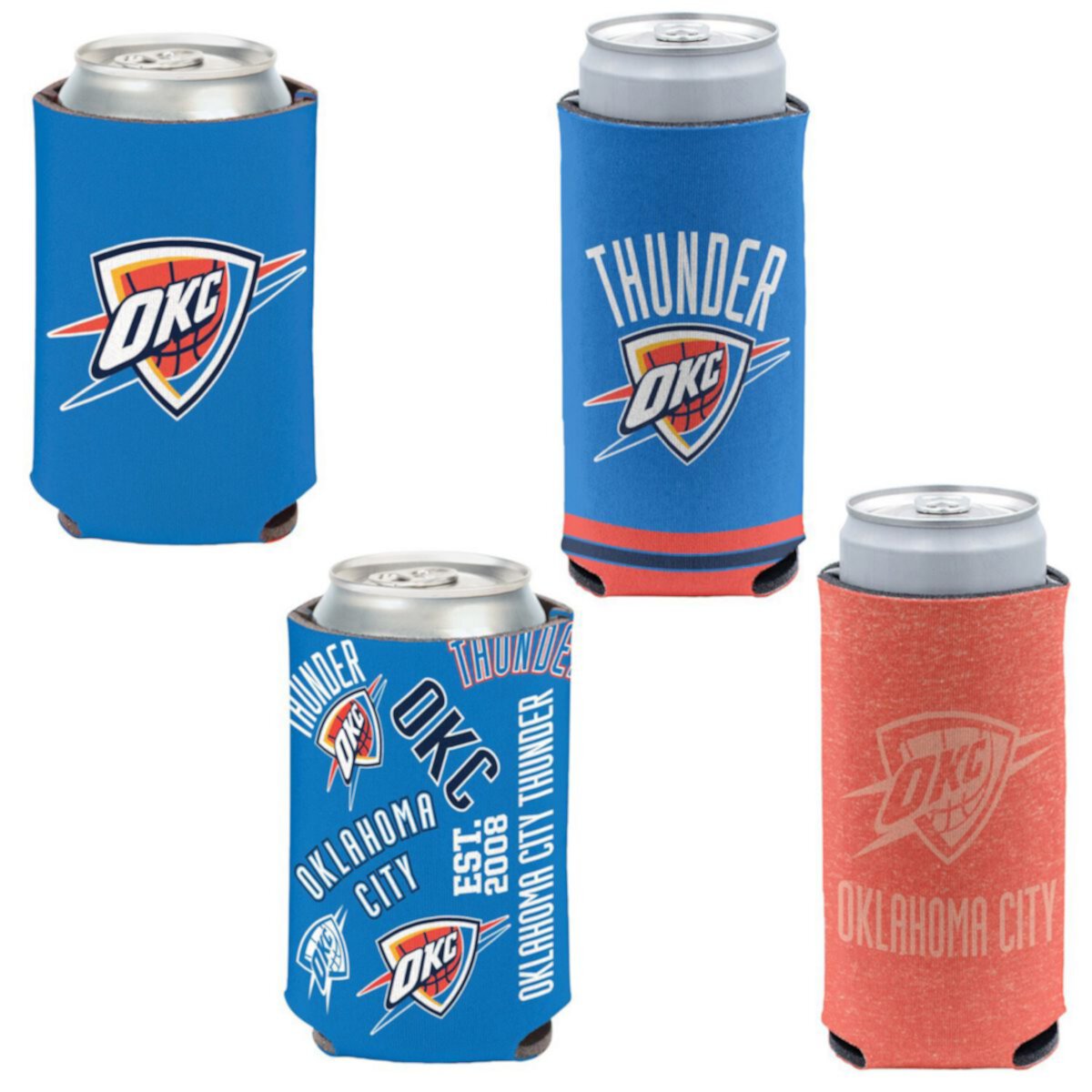 Портативный холодильник WinCraft Oklahoma City Thunder 4-Pack 12oz. Wincraft