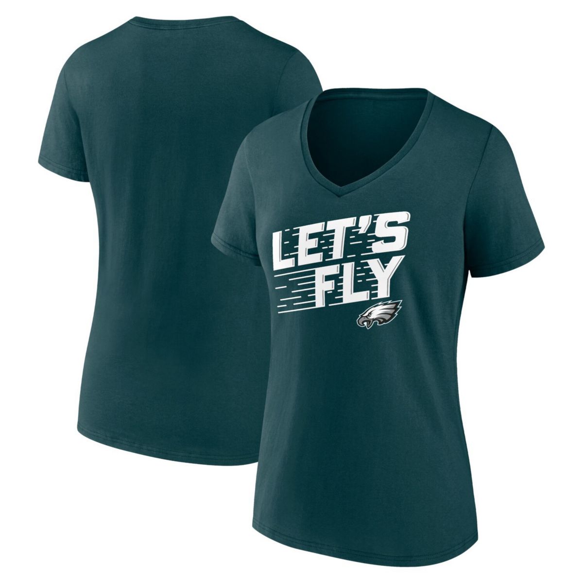 Женская Футболка Fanatics Philadelphia Eagles Hometown Defensive Stand Fanatics Brands - White Label