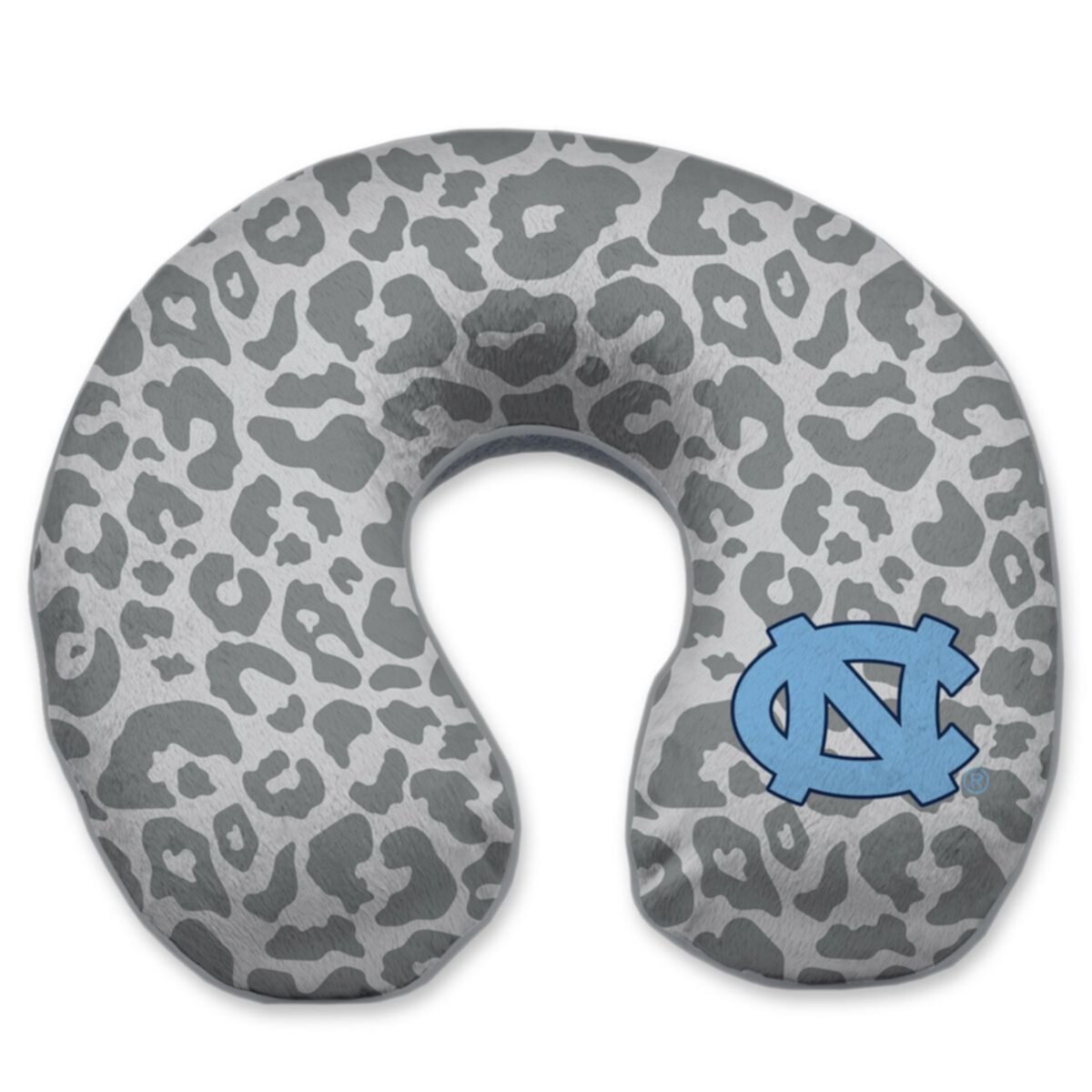 North Carolina Tar Heels Cheetah Print Memory Foam Travel Pillow Unbranded