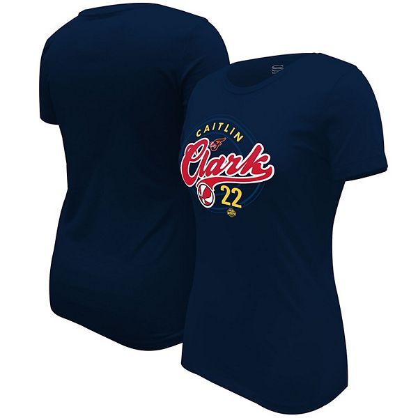 Женская Футболка Stadium Essentials Caitlin Clark Navy Indiana Fever Runaway Stadium Essentials