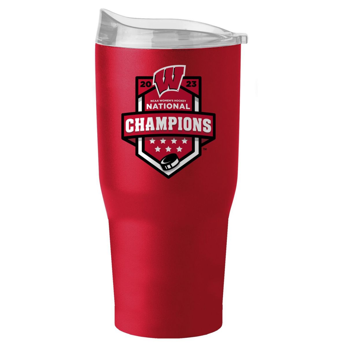 Wisconsin Badgers 2023 NCAA Women's Ice Hockey National Champions 30oz. Tumbler Logo Brand