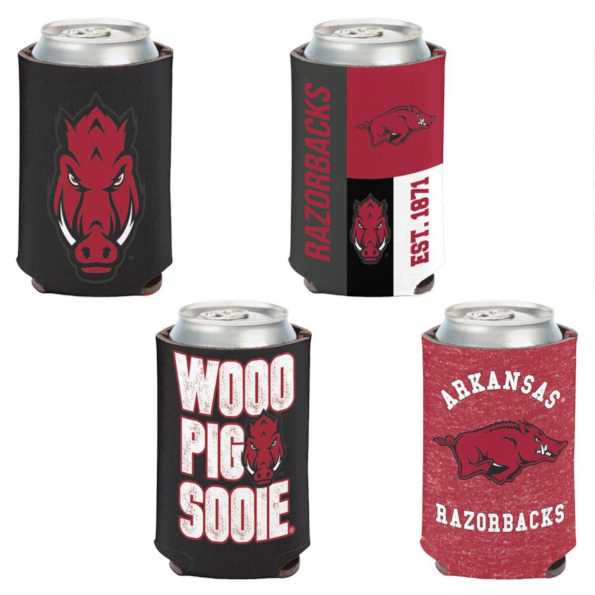 Портативный холодильник Wincraft Arkansas Razorbacks 4-Pack для банок 12oz. Wincraft