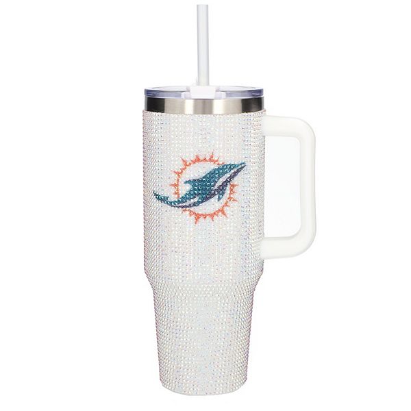 The Memory Company Miami Dolphins 46oz. Bling Colossal Tumbler The Memory Company