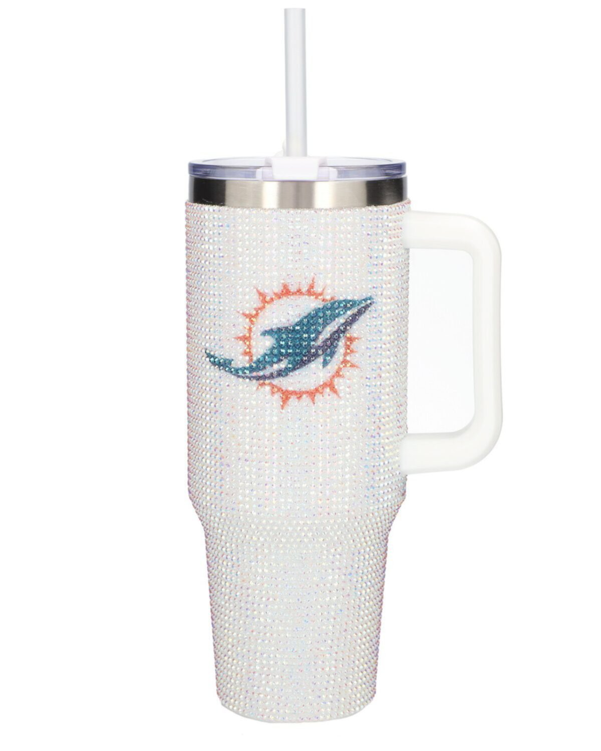 The Memory Company Miami Dolphins 46oz. Bling Colossal Tumbler The Memory Company