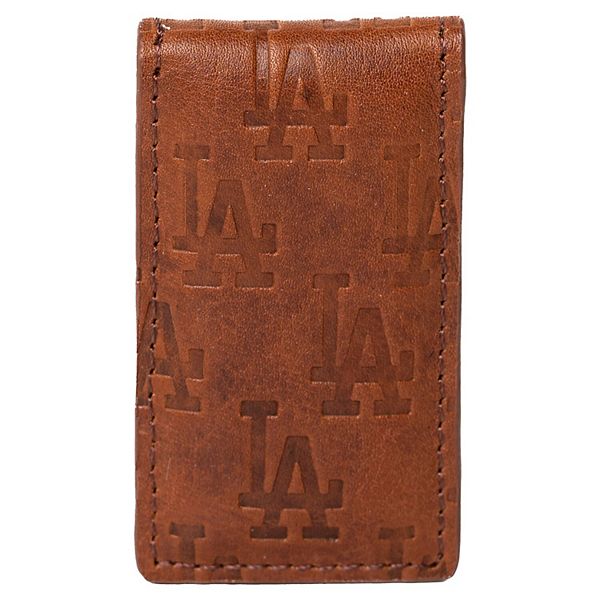 Lusso Brown Los Angeles Dodgers Sammy Magnetic Money Clip Lusso