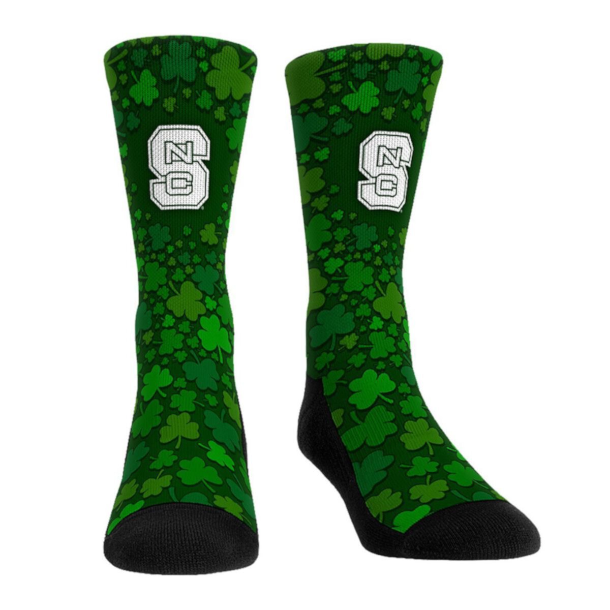 u Носки Unbranded Rock Em Socks NC State Wolfpack St. Patrick's Day Shamrock Unbranded