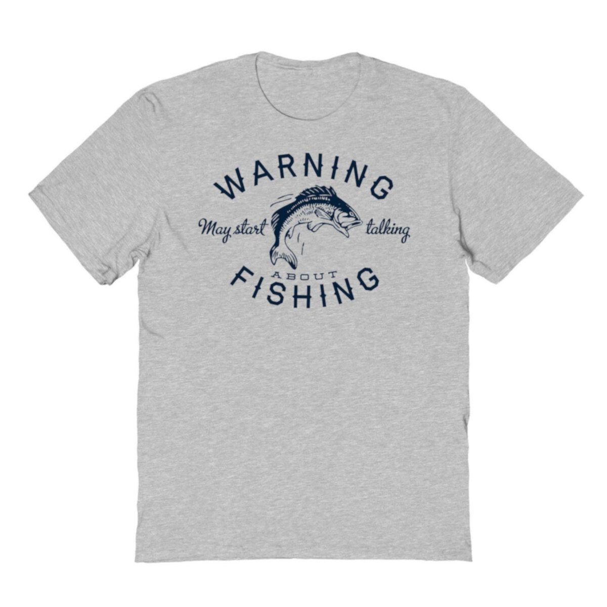  Футболка Unbranded Warning Fishing Unbranded