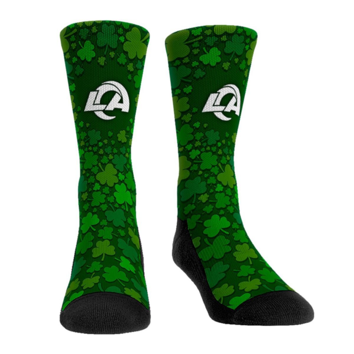 u Носки Unbranded Rock Em Socks Los Angeles Rams St. Patty's Day Shamrock Unbranded