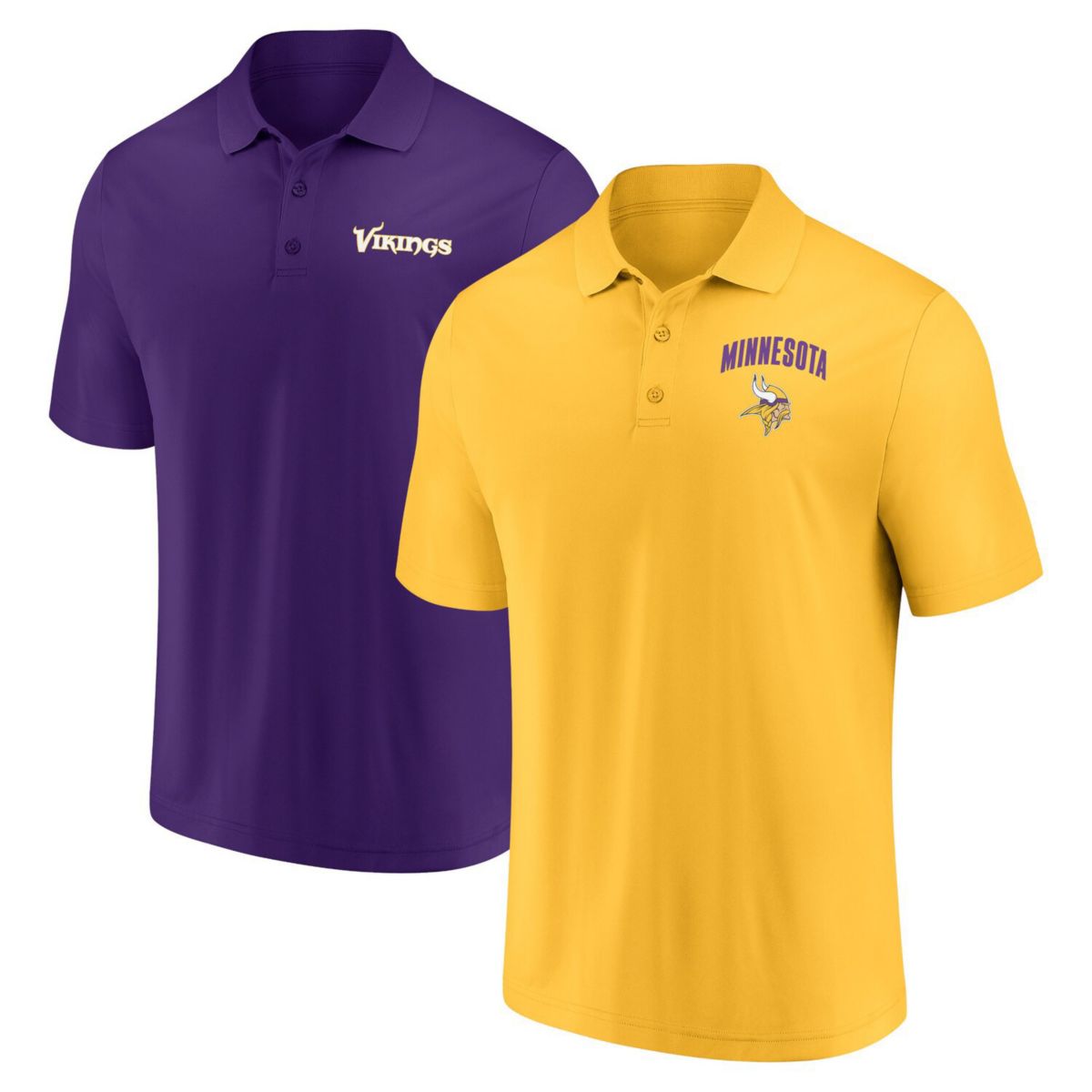 Мужская Футболка Fanatics Minnesota Vikings Lockup Два в Одном Fanatics Brands - White Label