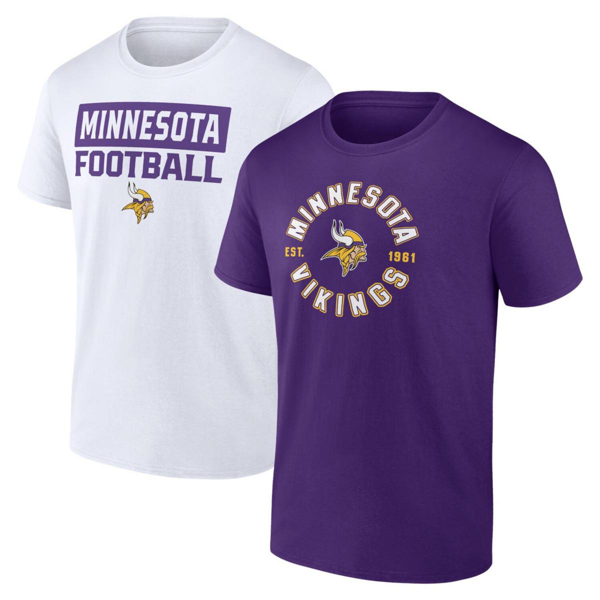 Мужская Футболка Fanatics Minnesota Vikings Serve Fanatics Brands - White Label