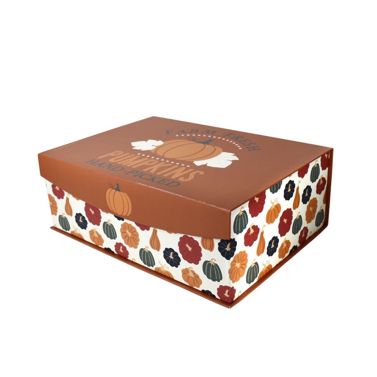 Celebrate Together™ Fall Farm Fresh Pumpkin Paper Storage Box Celebrate Together