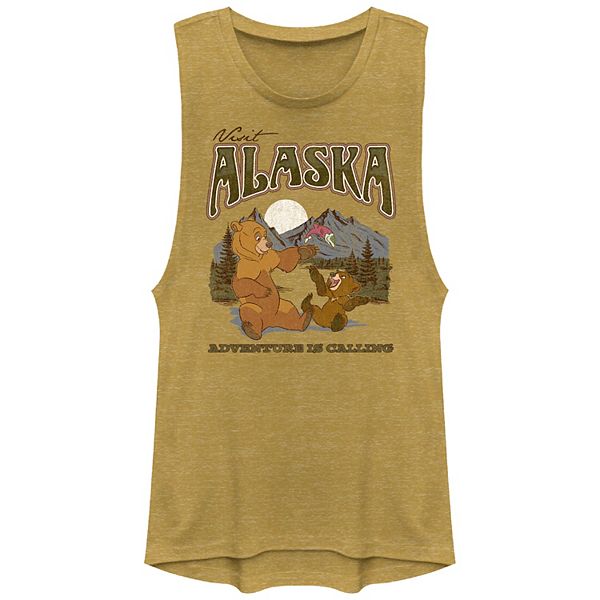 Женская Футболка Disney Brother Bear Visit Alaska Disney