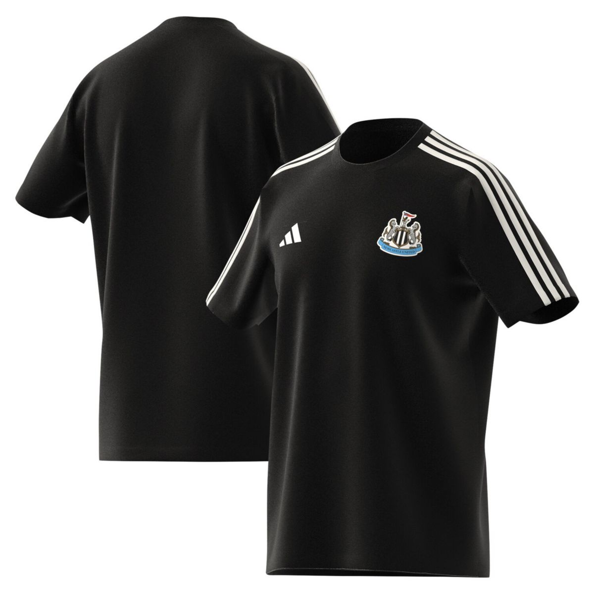 Мужская Футболка adidas Чёрная Newcastle United 2024/25 DNA Unbranded