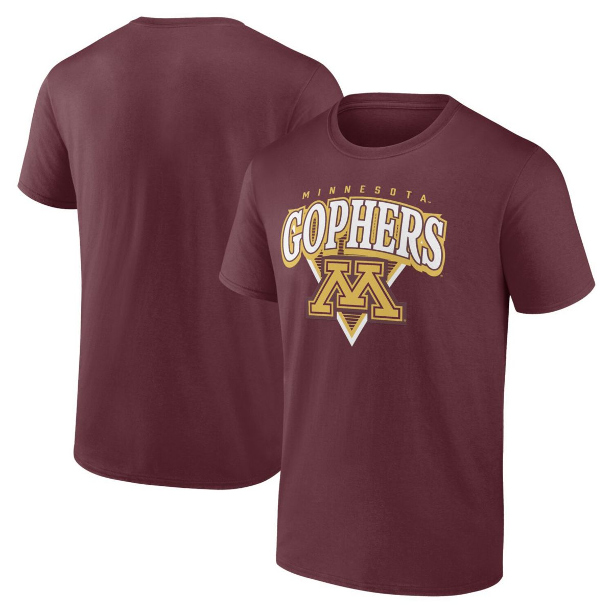 Мужская Футболка Fanatics Minnesota Golden Gophers Modern Tri Fanatics Brands - White Label