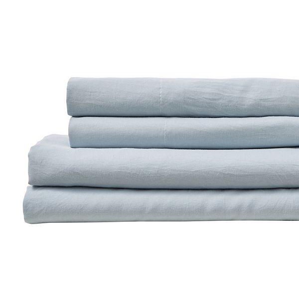 Patina Vie Maison Ultra-Soft Prewashed Microfiber Sheet Set with Pillowcases Patina Vie Maison