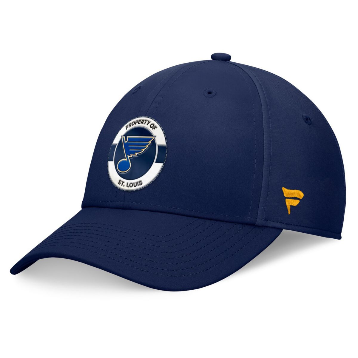 Кепка Fanatics Men's Navy St. Louis Blues Authentic Pro Training Camp Flex Hat Fanatics Brands - White Label