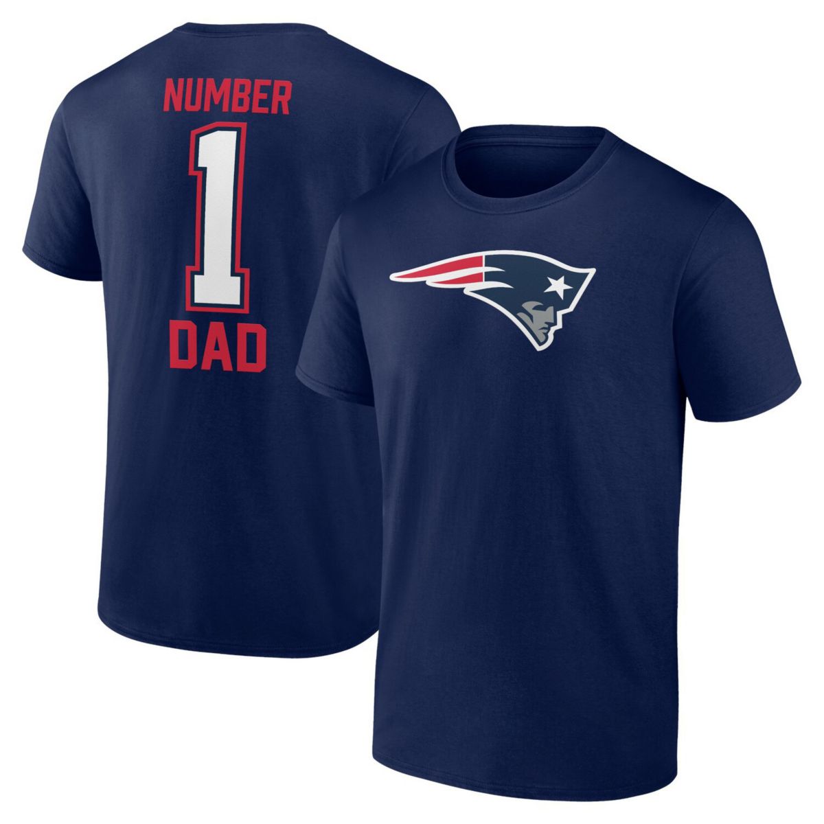 Мужская Футболка Fanatics New England Patriots Father's Day Fanatics Brands - White Label