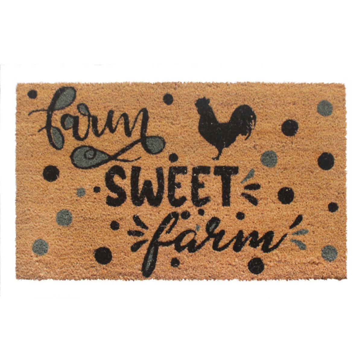 RugSmith Farm Sweet Farm Chicken Doormat RugSmith