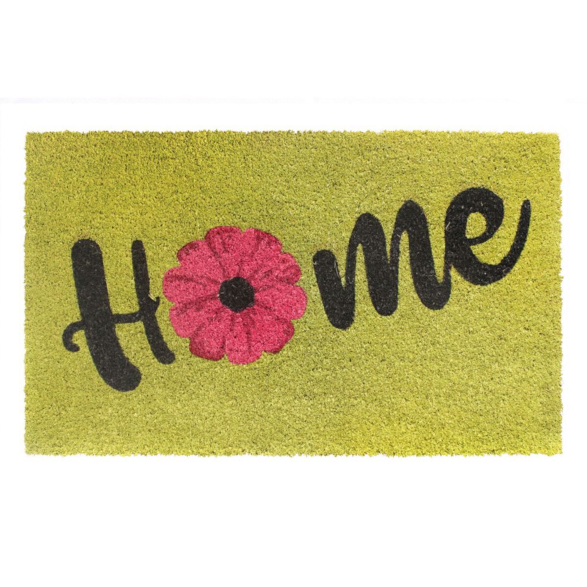 RugSmith Home Flower Script Doormat RugSmith